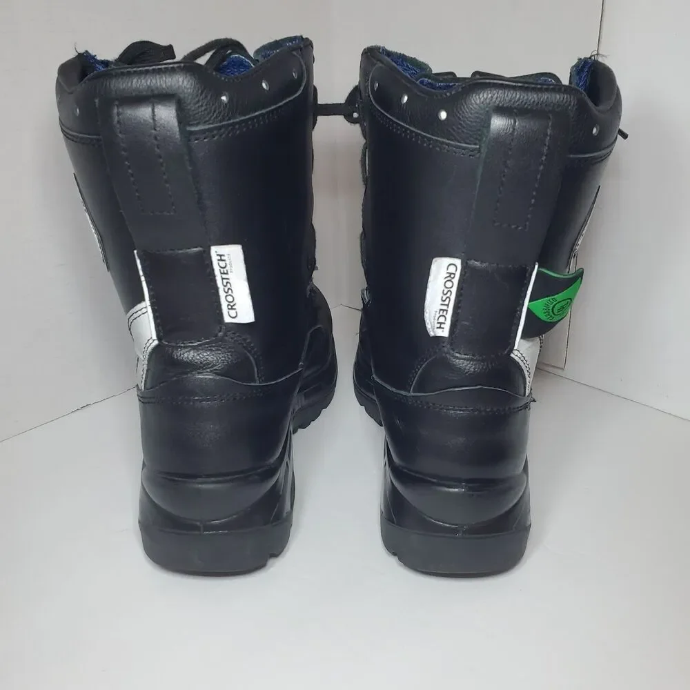 HAIX AirPower XR2 Men 8.5 M Leather Steel Toe Boots EMS Firefighter Tactical
